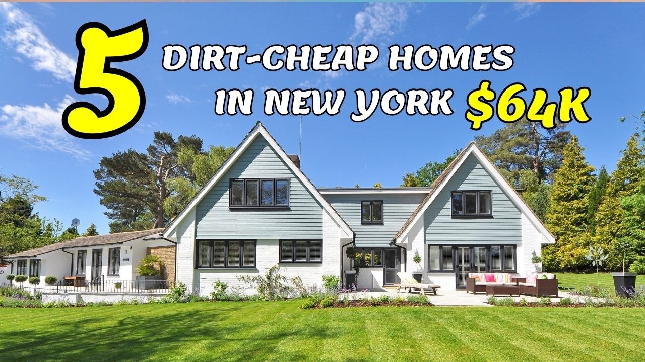 DIRT CHEAP Mobile Homes Farmhouses Real Estate  Under $99K : 5 Acreage Homes in New York