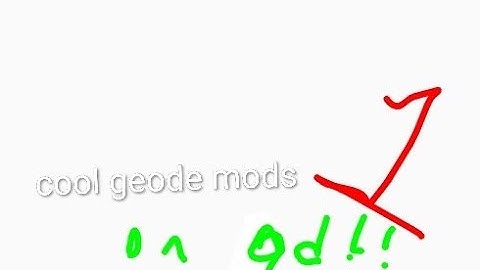 cool geode mods I found!!!!