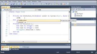 Visual Basic Tutorial   42   User Defined Subs