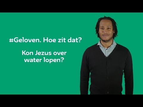 Video: Versie: Hoe Jezus Op Het Water Kon Lopen - Alternatieve Mening