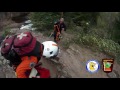 Watch woman rescued from fall by helicopter crew