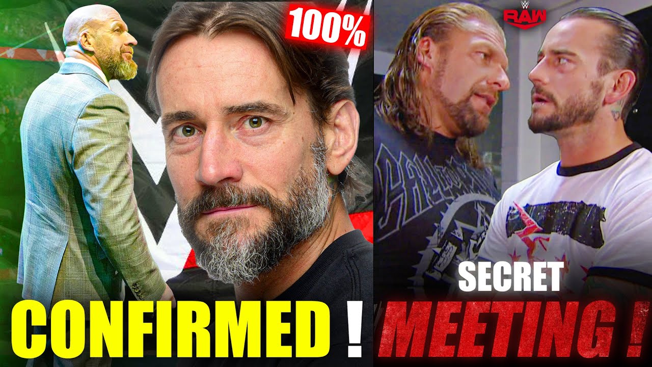 CM PUNK 100 CONFIRMED FOR WWE RETURN CM Punk TRIPLE H SECRET MEETING cm-punk-100-confirmed-for-wwe-return-cm-punk-triple-h-secret-meeting