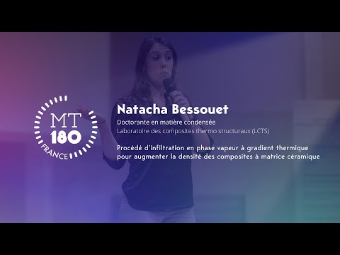 MT180s 2024 : Natacha Bessouet, finaliste de l'universit de Bordeaux