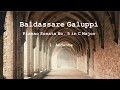 Baldassare Galuppi Piano Sonata No. 5 in C Major - Arturo Benedetti Michelangeli