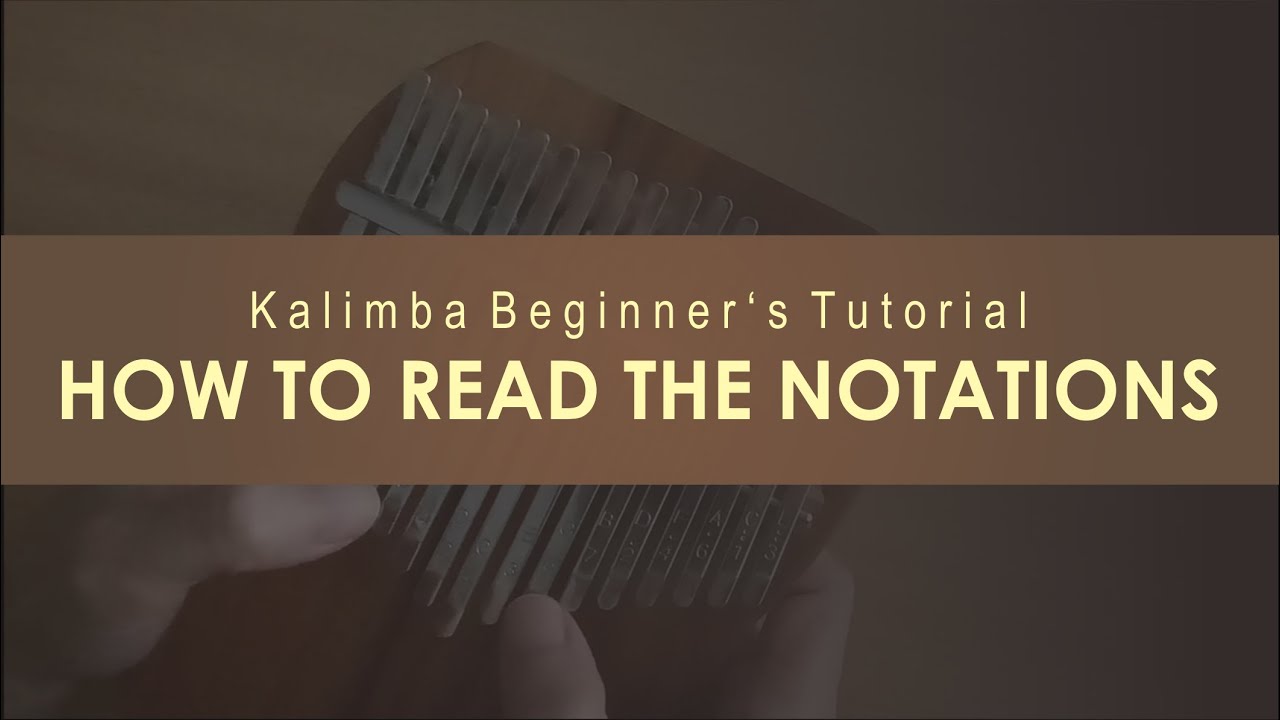 How To Read Number Tabs — KALIMBA CLASSES