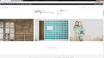 Creating a Photo Carousel - Lily WordPress Wedding Theme