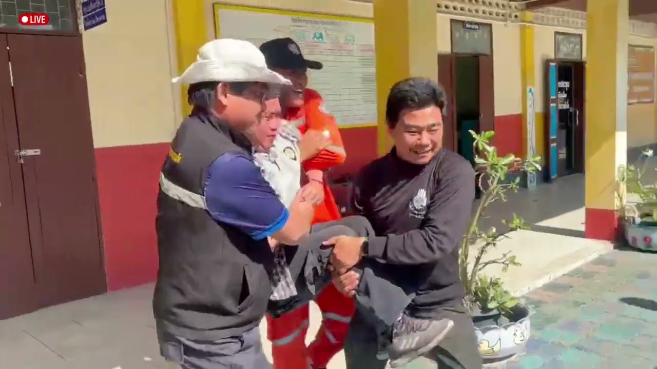 ซักซ้อมแผนเผชิญเหตุโรงเรียนบ้านศรีเตี้ย