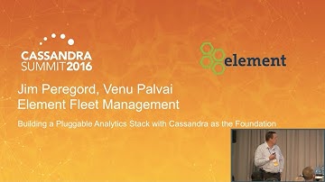 Building a Pluggable Analytics Stack with Cassandra (Jim Peregord, Element Corp.) | C* Summit 2016