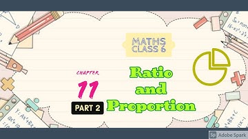 Ratio and Proportion Part 2  Class 6 Maths  | Chapter 11 |  Maharashtra State Board | English