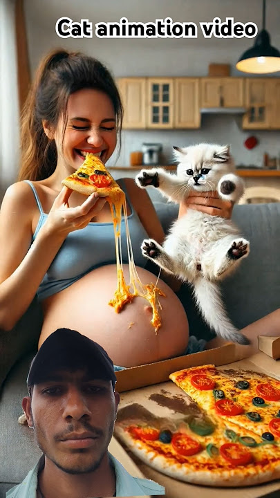 cat attek pregnet ledy. 😲😲 #trend #cute #shortvideo #trending #cats #cat #funny #comedy #animals