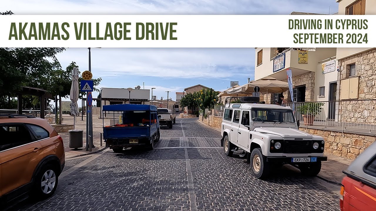 A Drive Through Some Akamas Villages - Arodes, Ineia and Droushia.