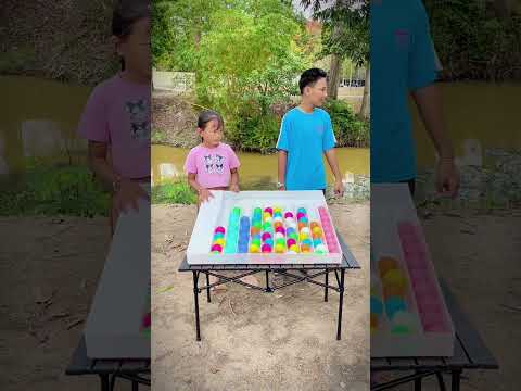Puzzle sort ball game solve together two player - play one by one