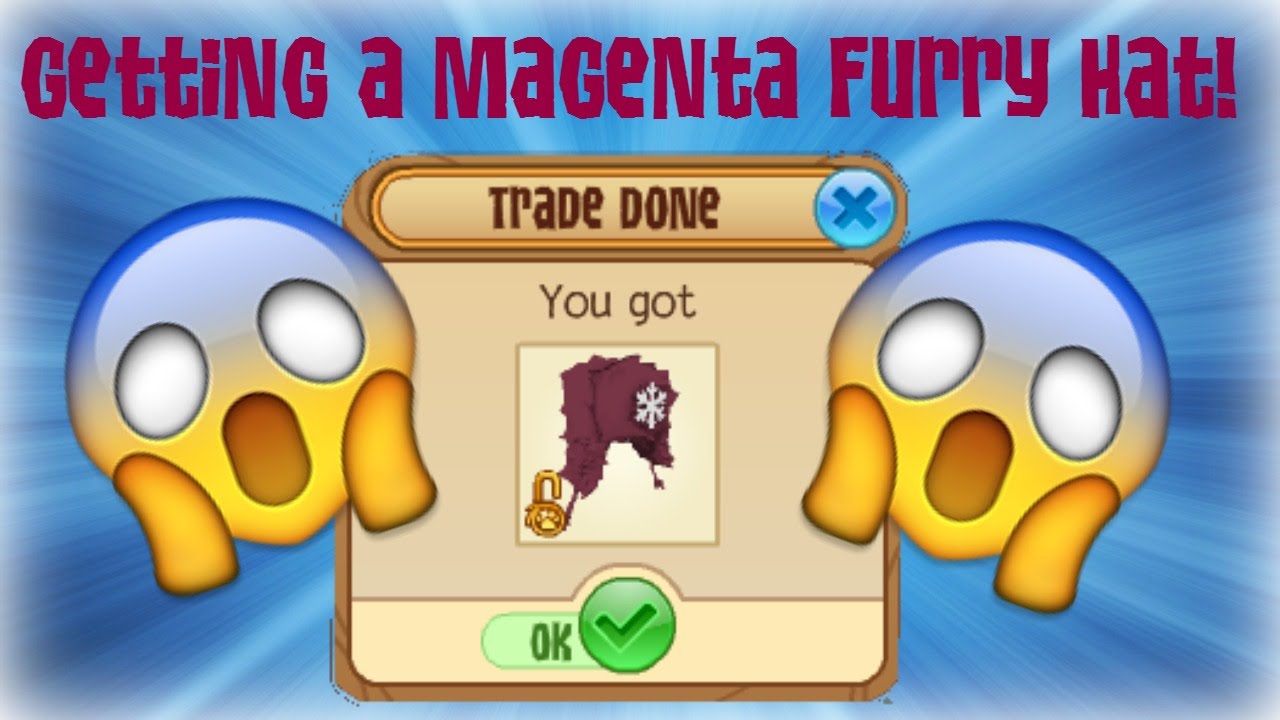 ANIMAL JAM GETTING A MAGENTA FURRY HAT!!!!! YouTube