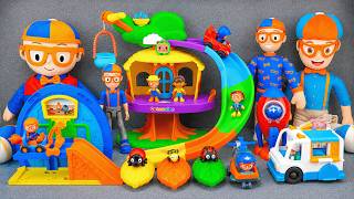 63 Minutes Satisfying with Unboxing Cute Blippi Amusement Park Toys Collection ASMR | Review Toys