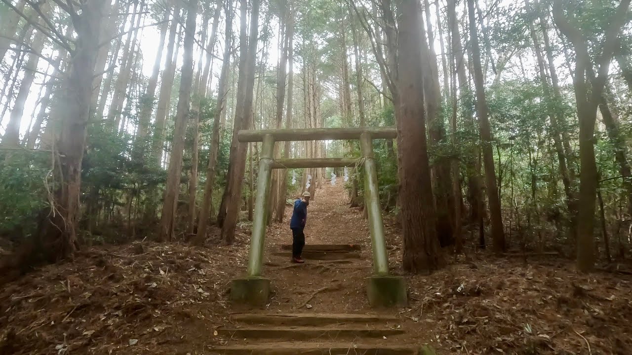 勝手に命名〝暫定・富士山〟茨城県笠間市　友部インター周辺散策
