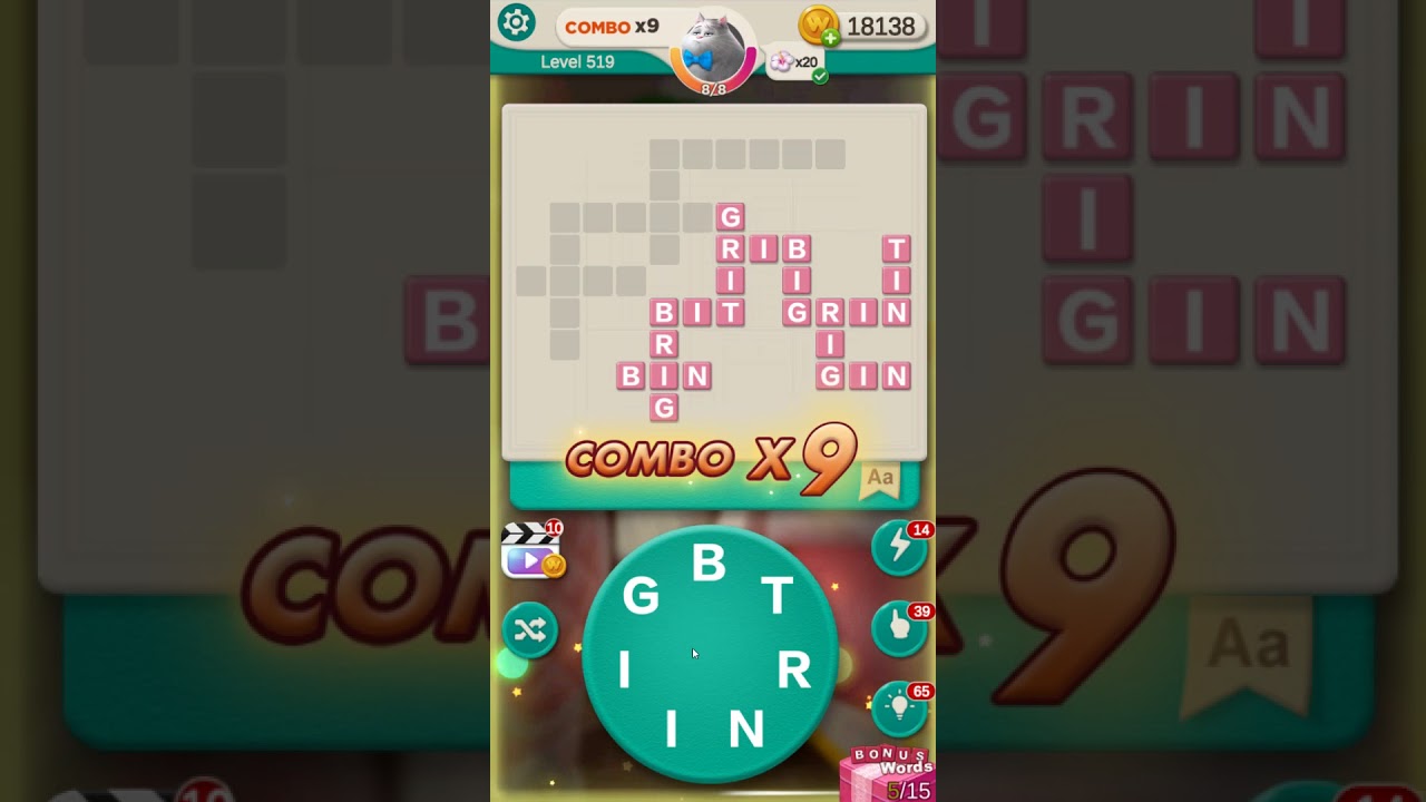 WORD VILLAS level 519