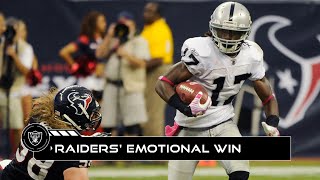 A Look Back at the Raiders’ Emotional Win Over the Texans in 2011 | NFL Throwback | Raiders