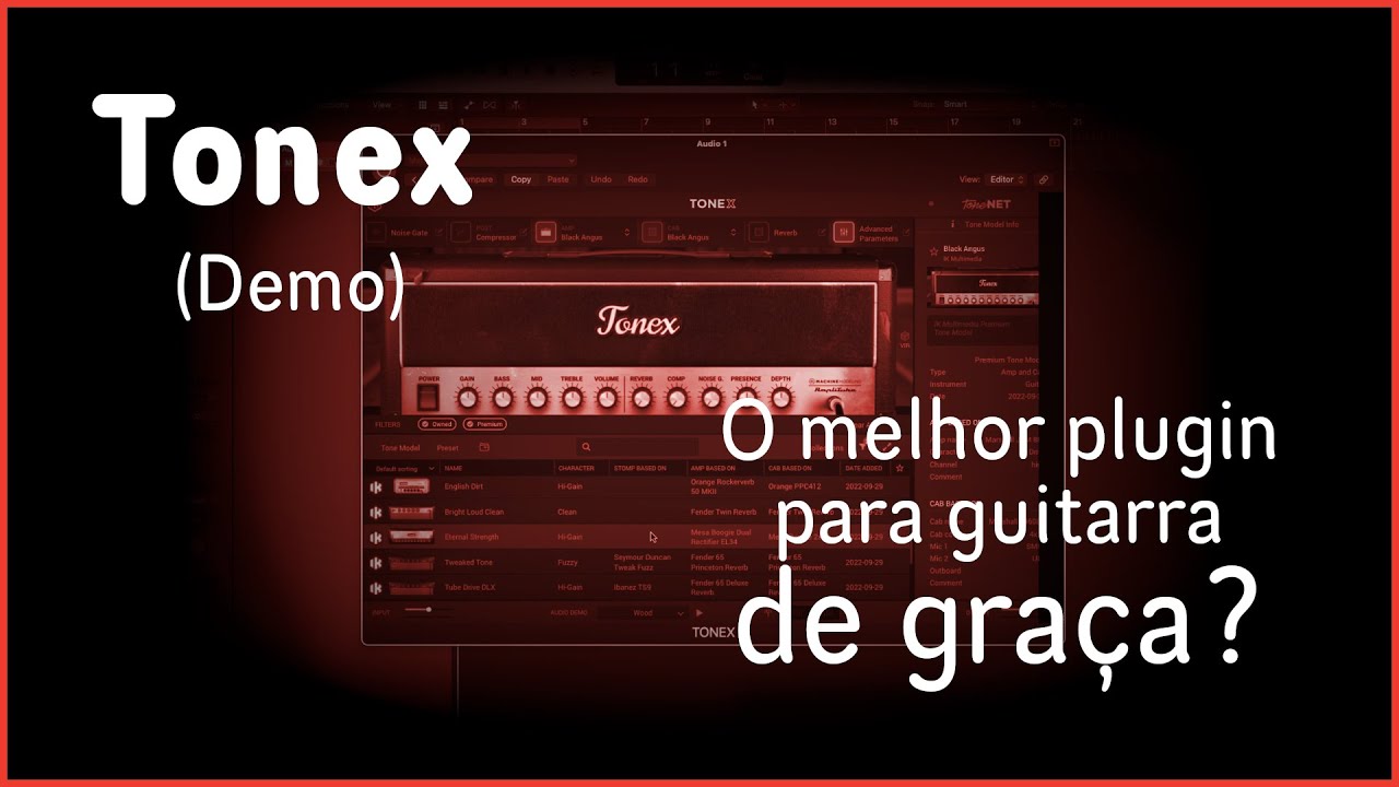 [Tonex CS] O melhor plugin para guitarra de graça?