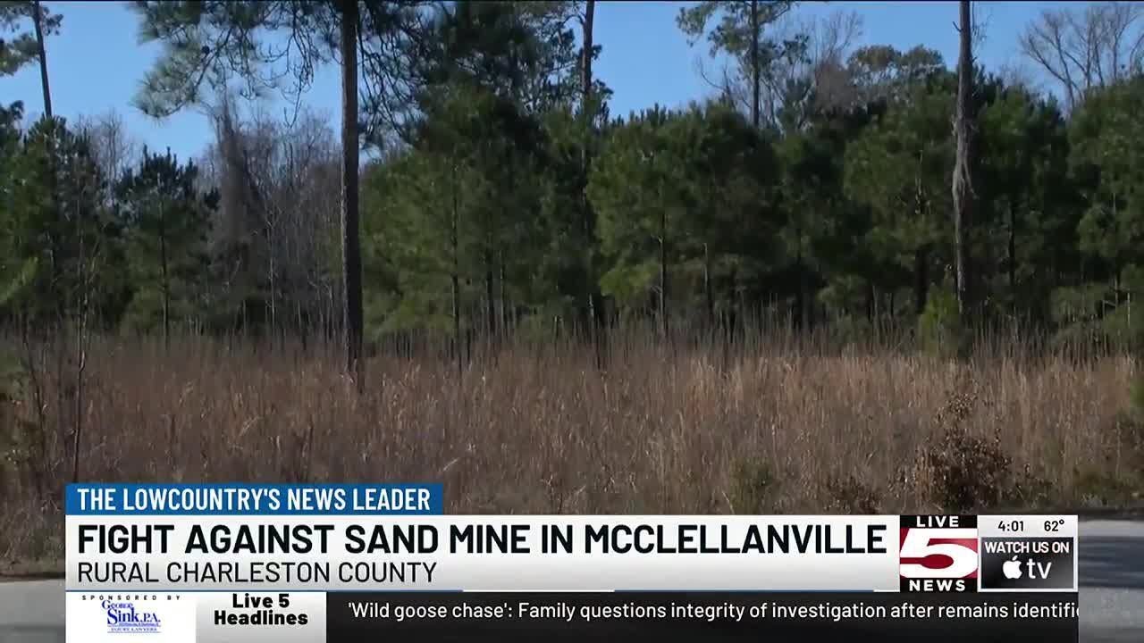 VIDEO: Fight against sand mind in McClellanville continues