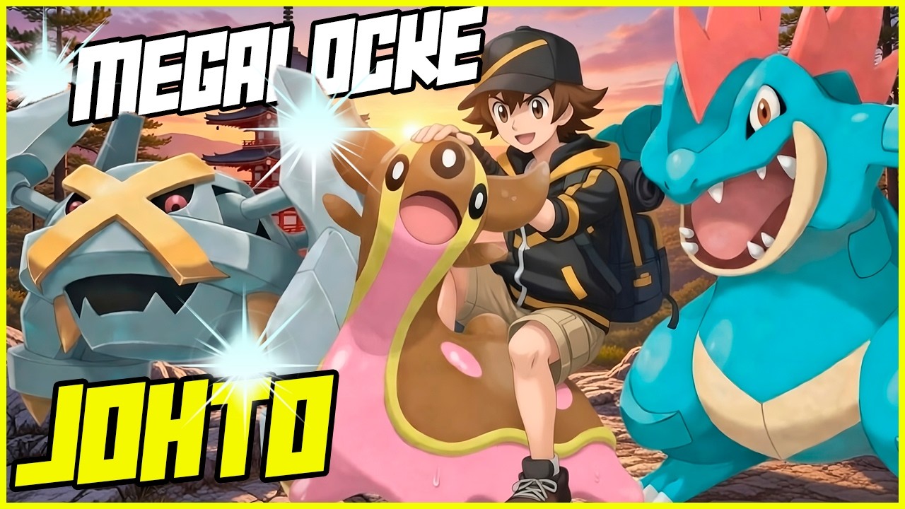¡16 LIDERES 🔥 2 CAMPEONES 🔥 UN MEGALOCKE!  (Pokémon Heart Gold)