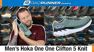 Men's Hoka One One Clifton 5 Knit | Fit 