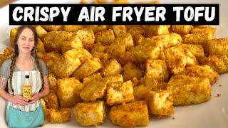AMAZING Air Fryer Tofu (Simple + Easy) | Easiest Way to Cook Tofu