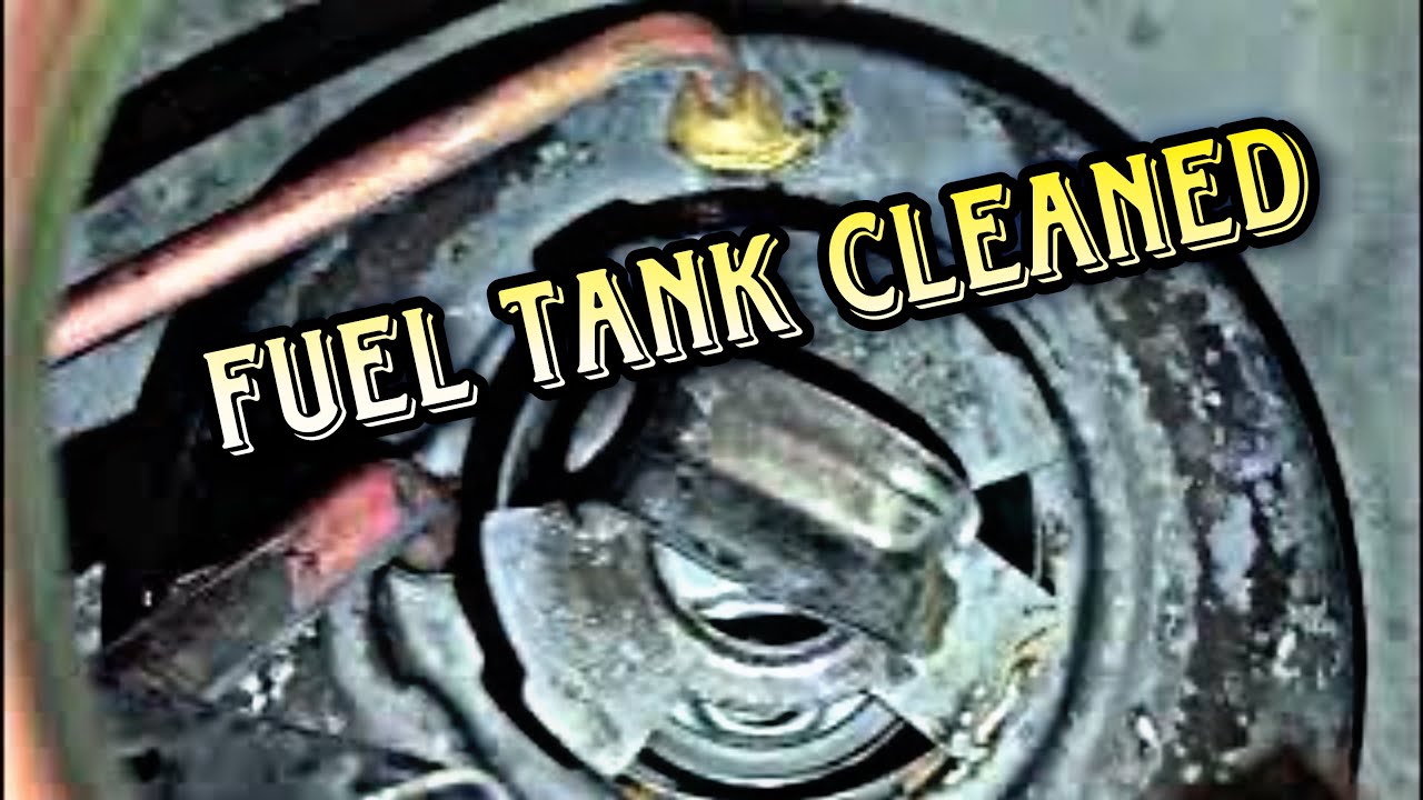 How to clean a fuel tank for a Honda CBR 250r mthemekanic YouTube