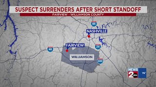 Man in custody after allegedly pulling gun on Williamson County deputy