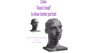 Asaro Head Drawing – Mastering Planes & Light for Better Portraits!