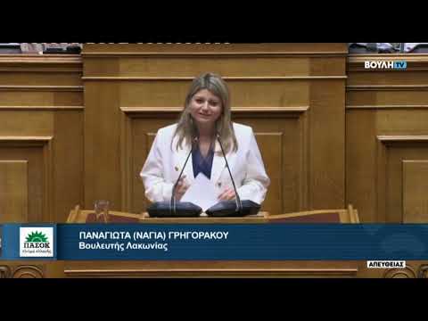 Παναγιώτα Γρηγοράκου: "Αχ, αχ, αχ! Είδατε; Είναι η πρώτη μου φορά"