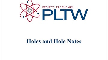 IED: Holes and Hole Notes