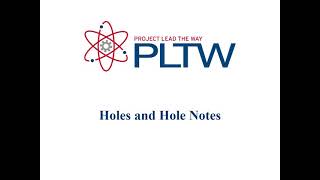 IED: Holes and Hole Notes