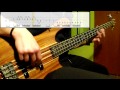 Muse - Sunburn (Bass Cover) (Play Along Tabs In Video)