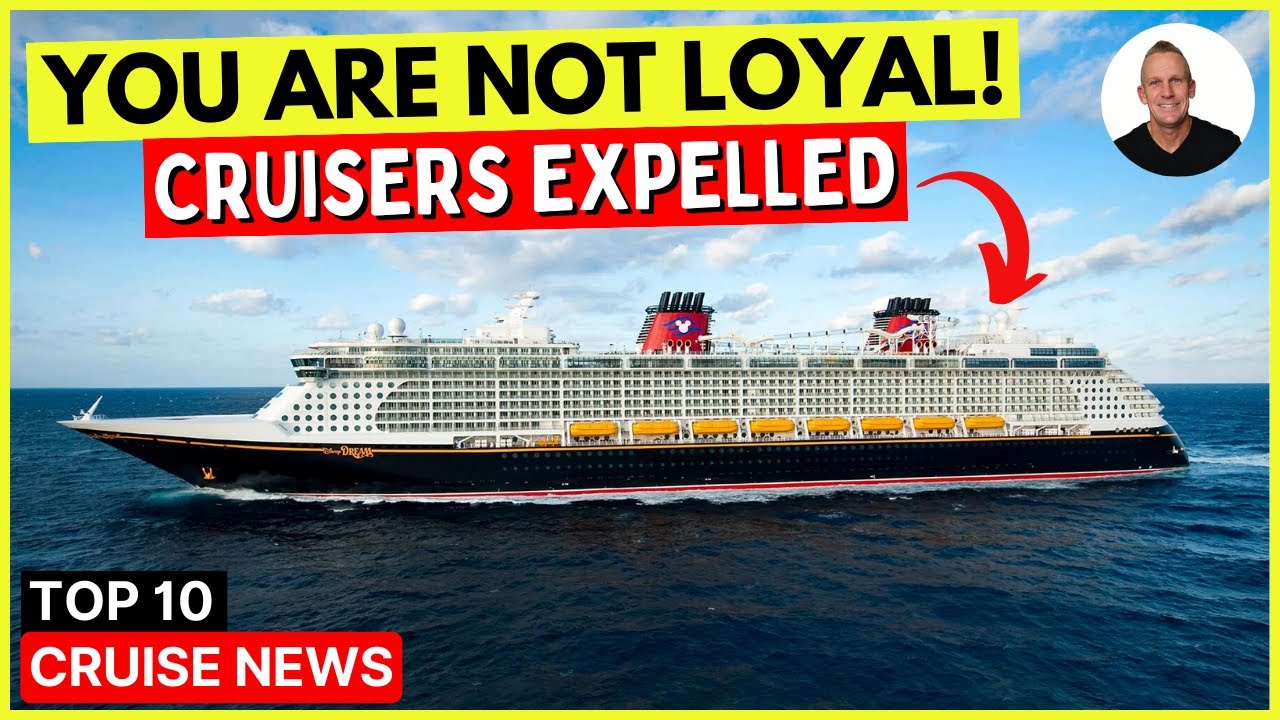 Cruise Line Boots 1000's from Loyalty Program & Top 10 News