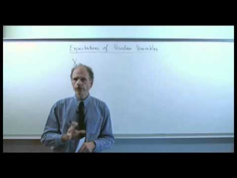 The Expected Values of Random Variables - The Maths Faculty