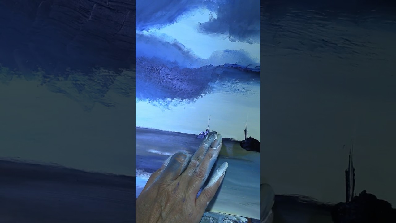 Painting with my hands 🎨 