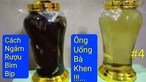 Cách Ngâm Rượu Bìm Bịp Hướng Dẫn Chi Tiết Từ A đến Z #4 @HaiMomOfficialnongdan