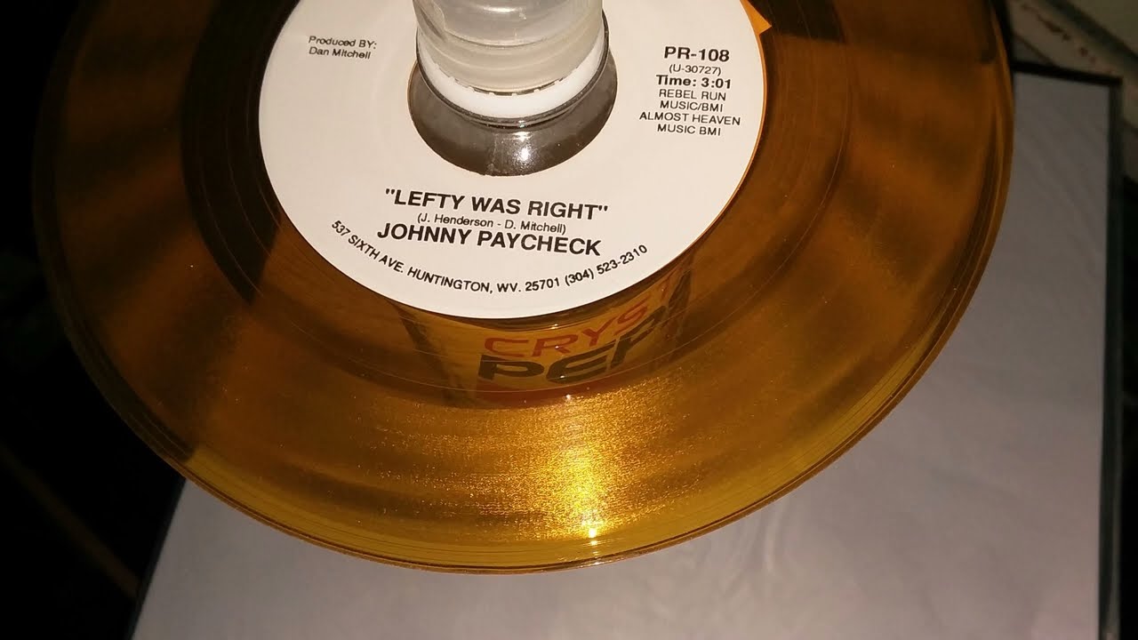 Watch Johnny Paycheck - Lefty Was Right promo vinyl | Ever hear this on 1990s radio? on YouTube Watch Johnny Paycheck - Lefty Was Right promo vinyl | Ever hear this on 1990s radio? on YouTube