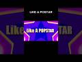 LIKE A POPSTAR(公式ショートMV #rap #hiphop #music #ヒップホップ )