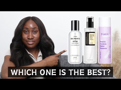 Jumiso Snail Mucin + Peptide Essence vs COSRX Snail Mucin Power Essence vs TIAM Snail Water Essence