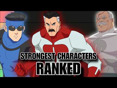 Top 10 Strongest Invincible Characters Ranked!