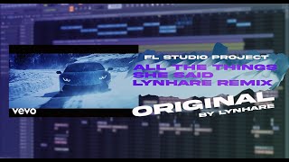 ALL THE THINGS SHE SAID (LYNHARE REMIX) FL STUDIO PROJECT | FLP REMAKE