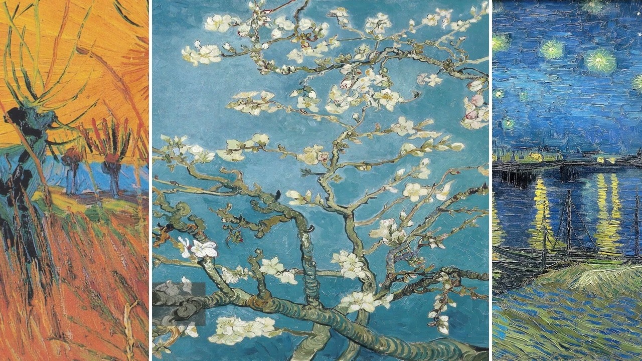 Vincent van Gogh Art TV — Silent Art Gallery · July 17 Afternoon | Almond Blossom & others