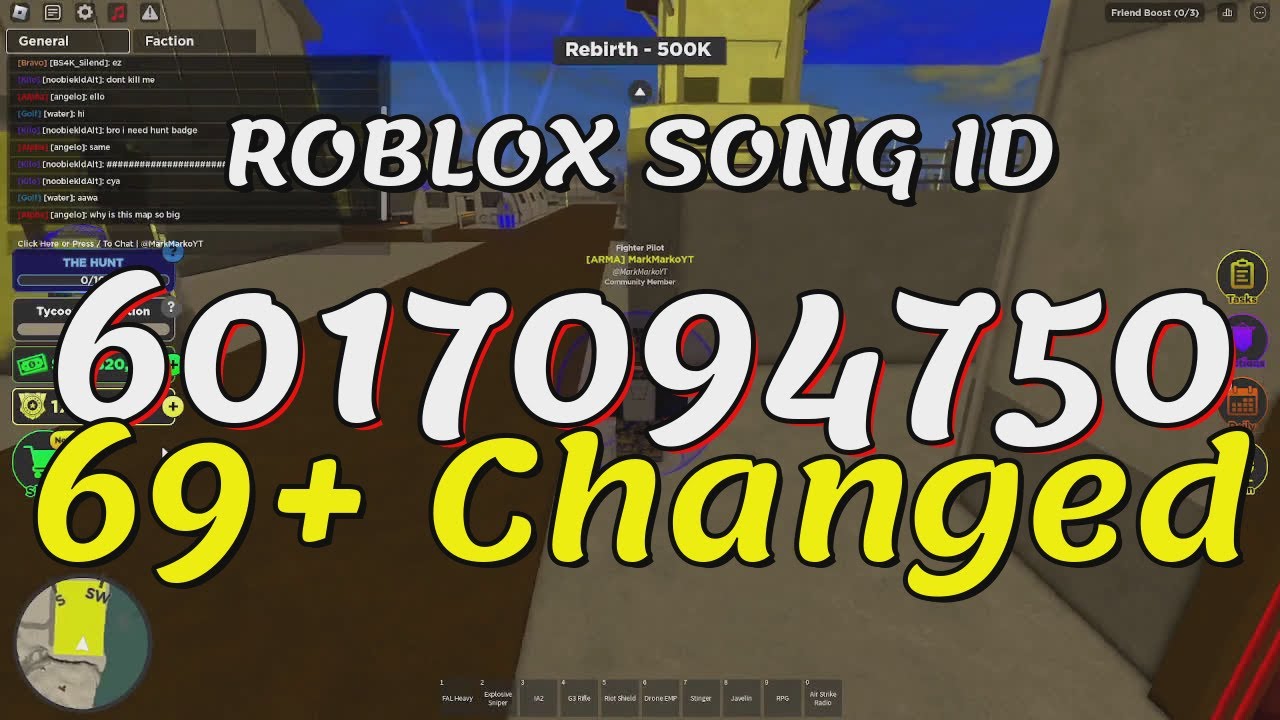 69 Changed Roblox Song IDs Codes YouTube 