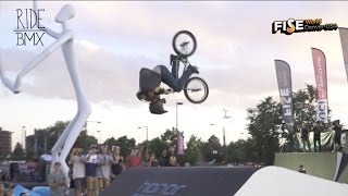 DOUBLE FRONT FLIP ON A BMX AT FISE
