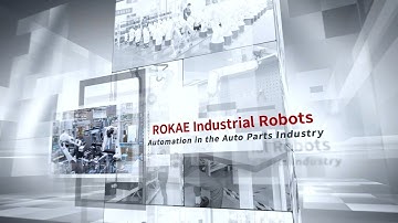 17 Examples of ROKAE Industrial Robots in the Auto Parts Industry #robotics #industrial #automation