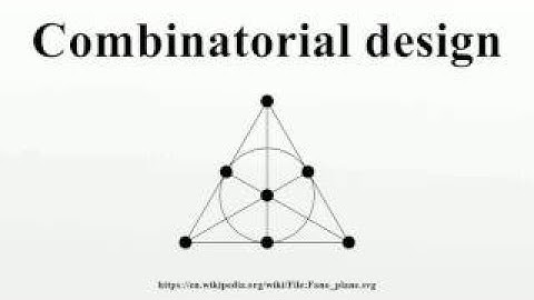 Combinatorial design