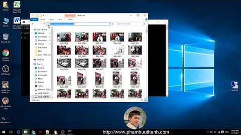 Hướng dẫn lấy danh sách tên các file trong 1 thư mục bằng lệnh cmd