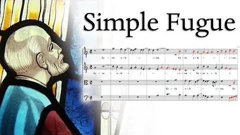 How to Compose a Simple Fugue || Imitative Counter...
