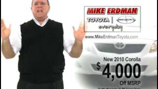 Mike Erdman Toyota - Corolla Deal and More! Orlando/Melbourne FL